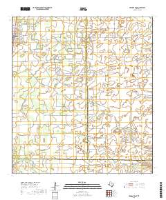 Premont East 2019 topographic map thumbnail