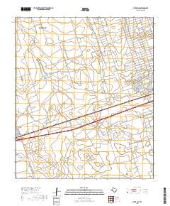 Pyote East 2019 topographic map thumbnail