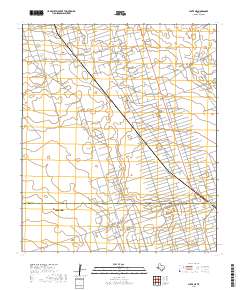 Pyote NE 2019 topographic map thumbnail