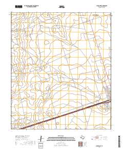 Pyote West 2019 topographic map thumbnail