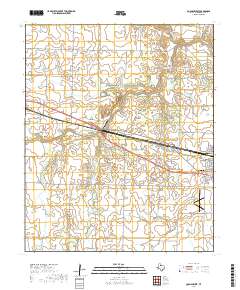 Quanah West 2019 topographic map thumbnail