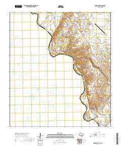 Quemado SE 2019 topographic map thumbnail