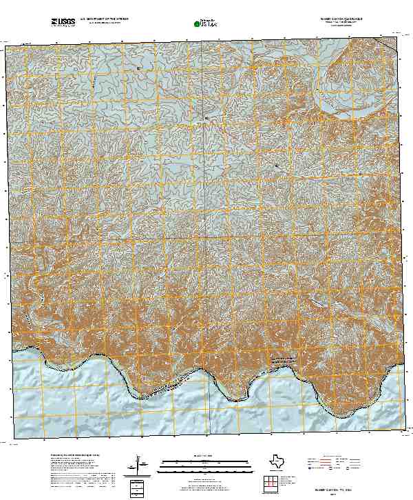 Ramsey Canyon 2019 topographic map thumbnail