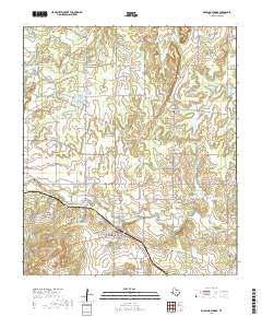 Richland Springs 2019 topographic map thumbnail