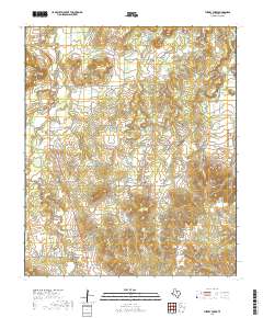 Turkey Creek 2019 topographic map thumbnail