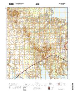 Twin Buttes 2019 topographic map thumbnail