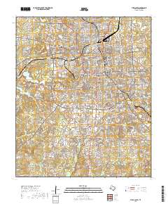 Tyler South 2019 topographic map thumbnail