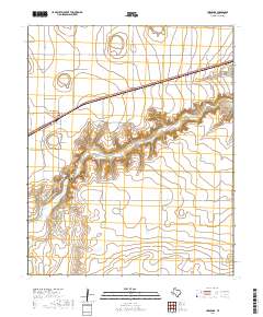 Umbarger 2019 topographic map thumbnail