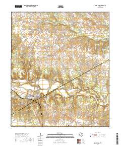 Valley Mills 2019 topographic map thumbnail