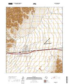 Van Horn 2019 topographic map thumbnail