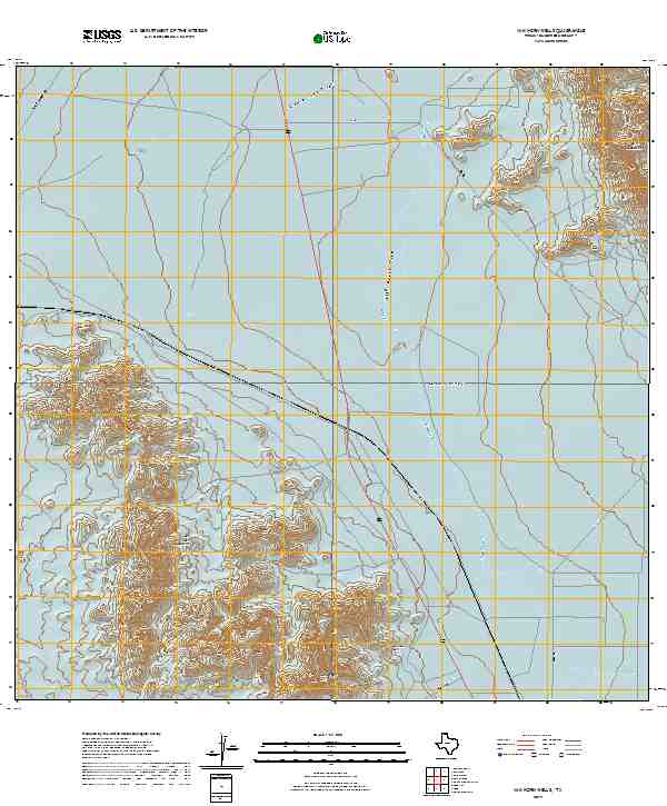 Van Horn Wells 2019 topographic map thumbnail