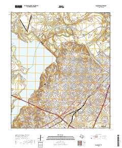 Waco West 2019 topographic map thumbnail