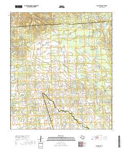 Waller NW 2019 topographic map thumbnail