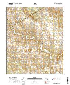 Walnut Springs West 2019 topographic map thumbnail