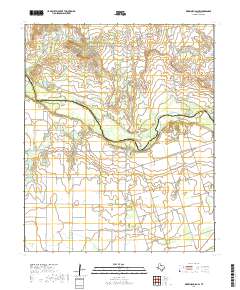 Warrior Hollow 2019 topographic map thumbnail