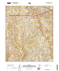 Weatherford South 2019 topographic map thumbnail
