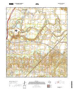 Webberville 2019 topographic map thumbnail