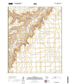 West of Gruver 2019 topographic map thumbnail