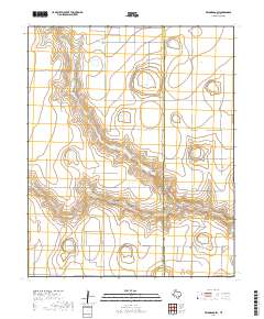 Wildorado SW 2019 topographic map thumbnail