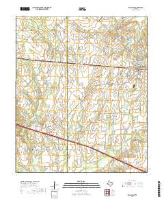 Wills Point 2019 topographic map thumbnail