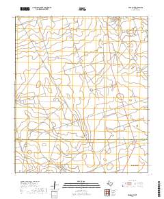 Wink South 2019 topographic map thumbnail