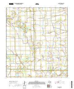 Winnie NW 2019 topographic map thumbnail