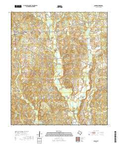 Woden 2019 topographic map thumbnail