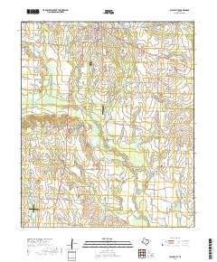 Wolfe City 2019 topographic map thumbnail