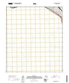 Ysleta NW 2019 topographic map thumbnail