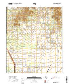 San Angelo North 2019 topographic map thumbnail