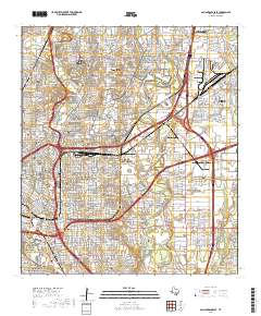 San Antonio East 2019 topographic map thumbnail