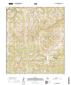 San Augustine Draw 2019 topographic map thumbnail