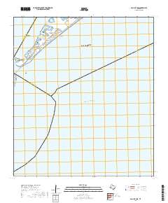 San Luis Pass 2019 topographic map thumbnail
