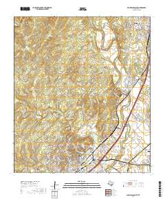 San Marcos North 2019 topographic map thumbnail