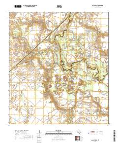 San Patricio 2019 topographic map thumbnail
