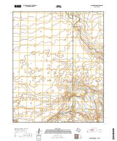 Sanchez Springs 2019 topographic map thumbnail