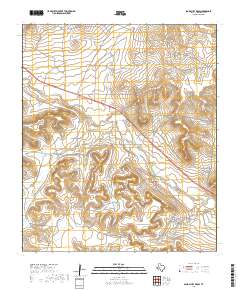 Sand Bluff Draw 2019 topographic map thumbnail