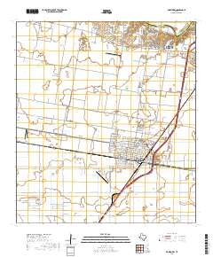 Robstown 2019 topographic map thumbnail