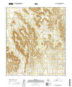 Rock House Draw NE 2019 topographic map thumbnail