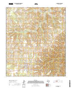 Rocksprings 2019 topographic map thumbnail