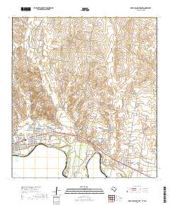 Roma-Los Saenz East 2019 topographic map thumbnail