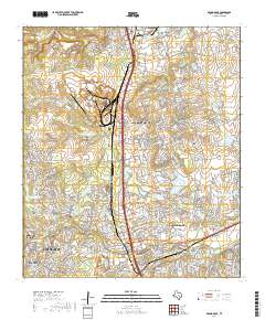 Round Rock 2019 topographic map thumbnail