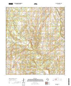Round Top 2019 topographic map thumbnail