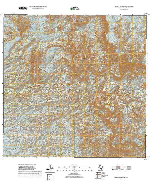 Ruidosa Hot Springs 2019 topographic map thumbnail