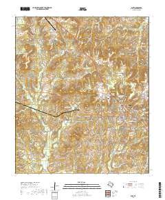Rusk 2019 topographic map thumbnail