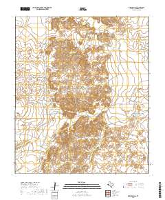 Rustler Hills 2019 topographic map thumbnail