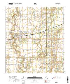Sabinal 2019 topographic map thumbnail