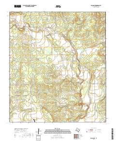 Sabinal NE 2019 topographic map thumbnail