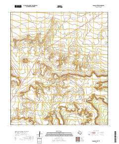 Saddle Butte 2019 topographic map thumbnail