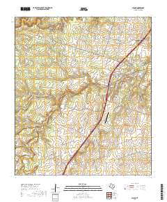 Salado 2019 topographic map thumbnail